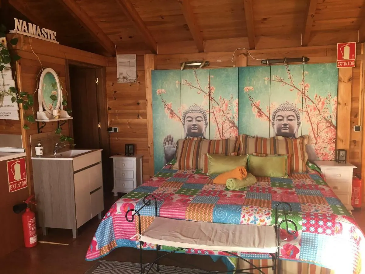 Gasthaus Casa De Madera Casa Mandala Log Cabin On The Mountain Costa Adeje  Spanien